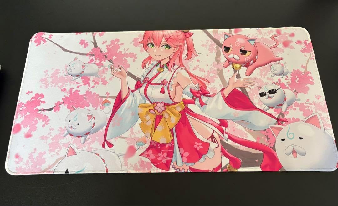 さくらみこ プレイマット 混沌の女神様 ホロライブ スリーブ プレイ